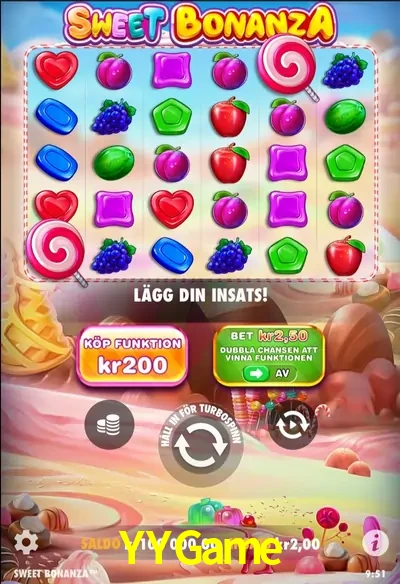 YYGame — Sweet Bonanza slot | Play on Android APK & iPhone for real money | Pragmatic Play